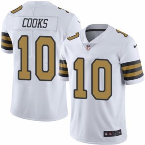 Youth Nike New Orleans Saints #10 Brandin Cooks Limited White Rush NFL Jersey