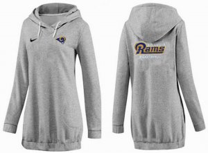 Women St. Louis Rams Logo Pullover Hoodie-004