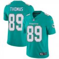 Nike Dolphins #89 Julius Thomas Aqua Vapor Untouchable Limited Jersey