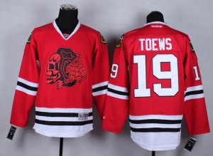 NHL Chicago Blackhawks #19 Jonathan Toews Stitched red jersey[2014 new]