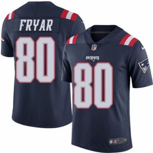 Youth Nike New England Patriots #80 Irving Fryar Limited Navy Blue Rush NFL Jersey