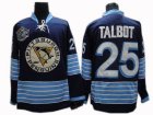 Pittsburgh Penguins 25# Maxime Talbot 2011 Winter Classic dk,blu