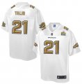 Nike Denver Broncos #21 Aqib Talib White Men NFL Pro Line Super Bowl 50 Fashion Game Jersey