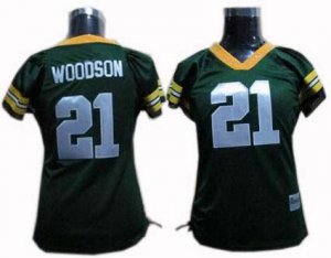 women green bay packers 21 woodson jerseys green