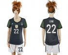 Womens Germany #22 Leno Away Soccer Country Jersey