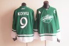 nhl minnesota wild #9 koivu green[2011 new]