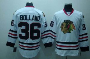 nhl chicago blackhawks #36 bolland white