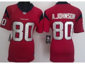 Nike Women nfl Houston Texans #80 Andre Johnson Red jerseys