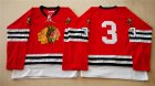 NHL Mitchell And Ness 1960-61 Chicago Blackhawks #3 Noname red Throwback jerseys