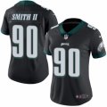 Women's Nike Philadelphia Eagles #90 Marcus Smith II Limited Black Rush NFL Jersey