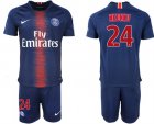 2018-19 Paris Saint-Germain 24 NKUNKU Home Soccer Jersey