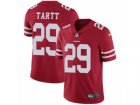 Mens Nike San Francisco 49ers #29 Jaquiski Tartt Vapor Untouchable Limited Red Team Color NFL Jersey