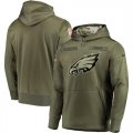 Nike Eagles Olive Salute To Service Mens Pullove Hoodie