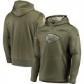 Nike Chiefs Olive Salute To Service Mens Pullove Hoodie