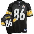 youth pittsburgh steelers #86 ward black