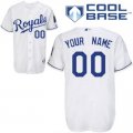 Customized Kansas City Royals Jersey White Home Baseball