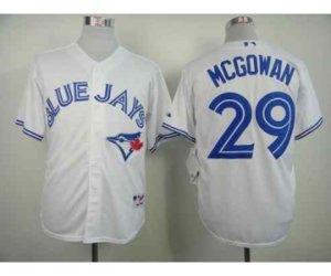 mlb jerseys toronto blue jays #29 mcgowan white[mcgowan]