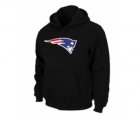 New England Patriots Logo Pullover Hoodie black