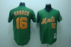 mlb new york mets #16 gooden m&n green