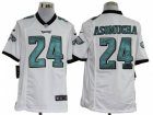 Nike NFL Philadelphia Eagles #24 Nnamdi Asomugha White Game Jerseys