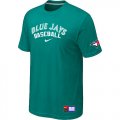 Toronto Blue Jays Green Nike Short Sleeve Practice T-Shirt