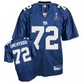 New York Giants #72 Umenyiora 2012 Super Bowl XLVI Blue