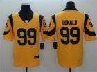 Nike Rams #99 Aaron Donald Gold Vapor Untouchable Limited Jersey