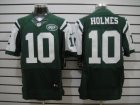 Nike NFL new york jets #10 Santonio Holmes green Elite jerseys