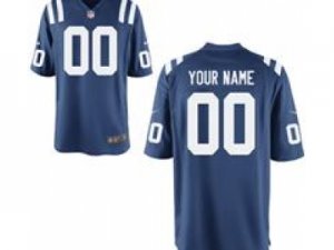 Men\'s Nike Indianapolis Colts Customized Game Team Color Jerseys (S-4XL)