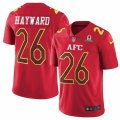 Mens Nike San Diego Chargers #26 Casey Hayward Limited Red 2017 Pro Bowl NFL Jersey
