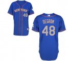 MLB new york mets #48 Degrom blue jerseys