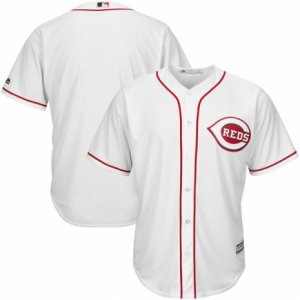 Mens Cincinnati Reds Majestic Blank White Home Cool Base Jersey