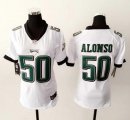 Women Nike Philadelphia Eagles #50 Kiko Alonso white jerseys