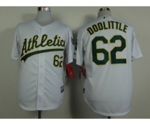 mlb jerseys oakland athletics #62 doolittle white