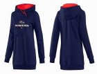 Women Baltimore Ravens Logo Pullover Hoodie-055