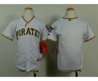 youth mlb jerseys pittsburgh pirates blank white