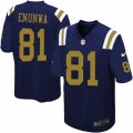 Mens Nike New York Jets #81 Quincy Enunwa Limited Navy Blue Alternate NFL Jersey