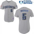 mlb Toronto Blue Jays #5 Escobar grey[cool base]