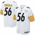 Mens Nike Pittsburgh Steelers #56 Anthony Chickillo Game White NFL Jersey