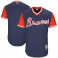 Braves Majestic Navy 2017 Players Weekend Team Jersey