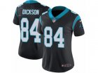 Women Nike Carolina Panthers #84 Ed Dickson Vapor Untouchable Limited Black Team Color NFL Jersey