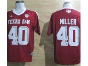 NCAA Addidas Texas A&M Aggies Von Miller #40 Football Authentic Jerseys