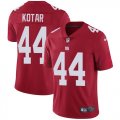 Nike Giants #44 Doug Kotar Red Vapor Untouchable Limited Jersey