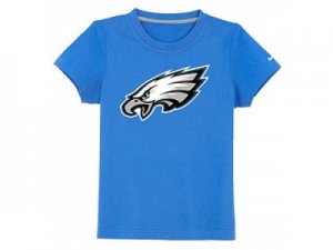 nike Philadelphia eagles authentic logo youth T-Shirt light blue