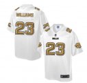 Nike Buffalo Bills #23 Aaron Williams White Men NFL Pro Line Fashion Game Jersey