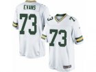 Mens Nike Green Bay Packers #73 Jahri Evans Limited White NFL Jersey