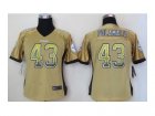 nike women nfl jerseys pittsburgh steelers #43 troy polamalu gold[Elite drift fashion]