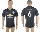2017-18 Manchester United 6 POGBA Third Away Thailand Soccer Jersey