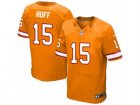 Mens Nike Tampa Bay Buccaneers #15 Josh Huff Elite Orange Glaze Alternate NFL Jersey