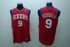 nba 76ers #9 iguodala regular red